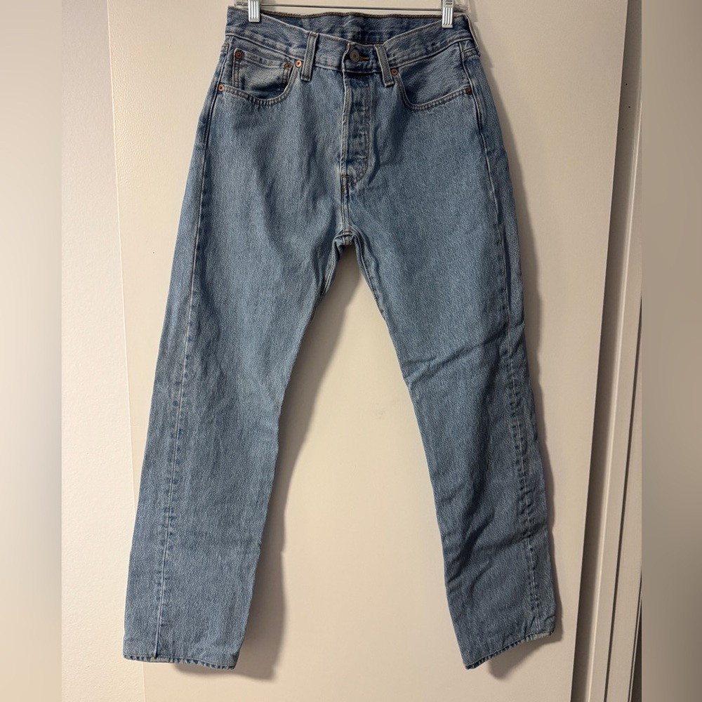Levi's Light Blue Straight Jeans